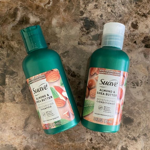 suave Hair Suave Almond Shea Butter Shampoo Conditioner Set 3 Fl Oz